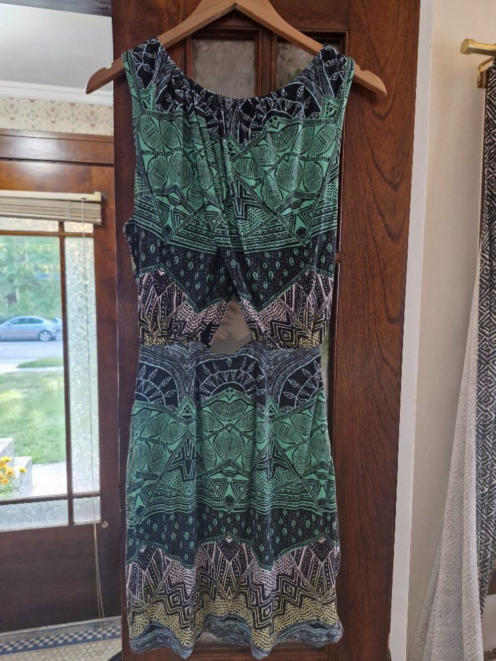 Mara Hoffman cut-out mini dress